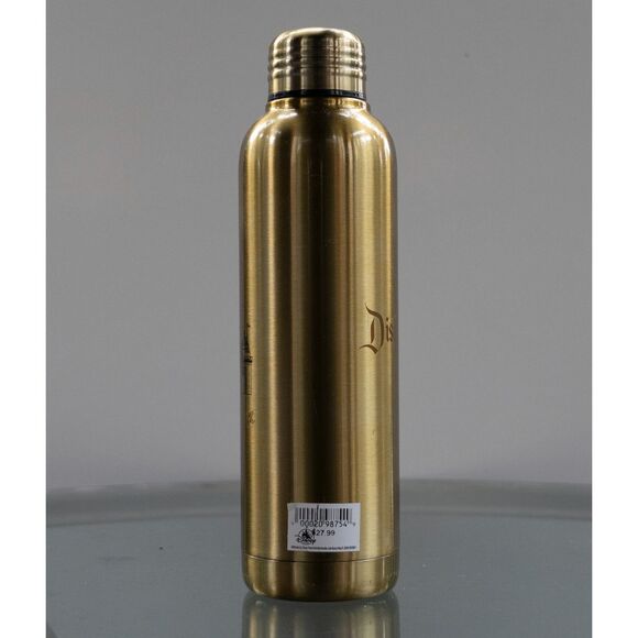 Disneyland Resort Gold Metal Water Bottle - NWT - Happiest Place on Earth Disney - Picture 6 of 8